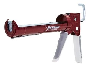 Caulk Gun with a red body